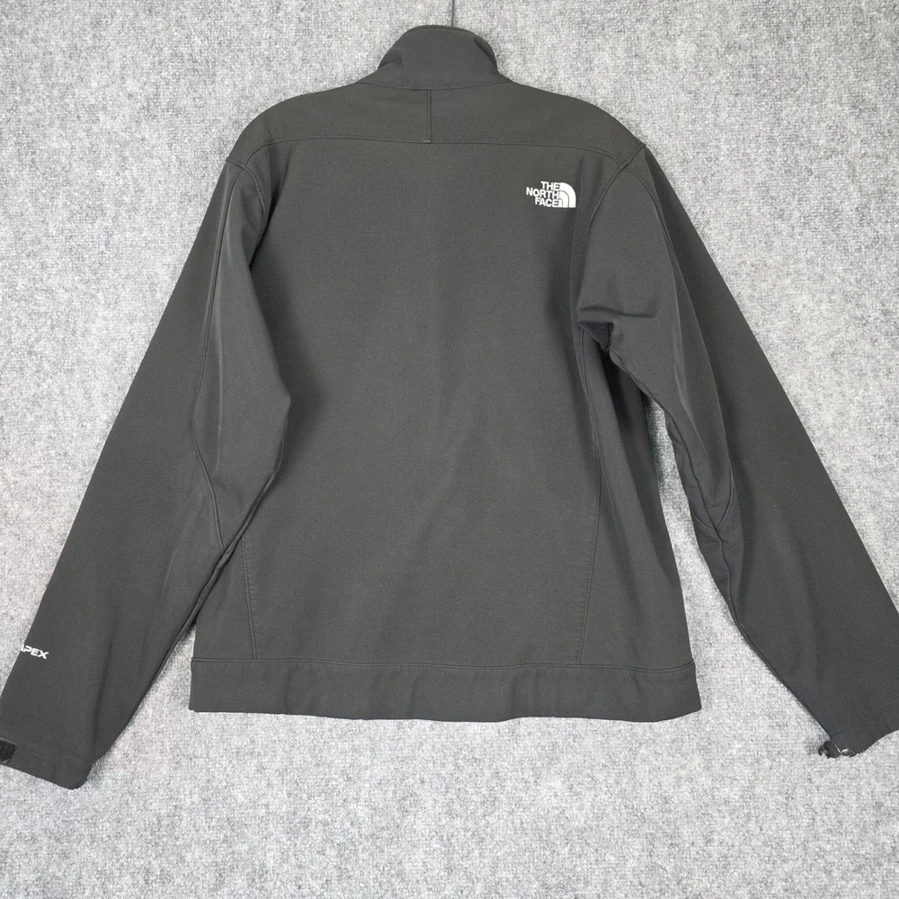 The North Face Apex Bionic Softshell Jacket Mens Small Black Windproof Outdoor